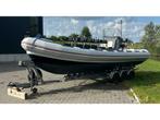 Parker Rib 900D Baltic Rib boot + RIBA Trip boottrailer, Watersport en Boten, Gebruikt, Overige brandstoffen, Overige merken