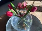 Boeketje van 3 houten tulpen tulp hout kunstbloemen, Ophalen of Verzenden