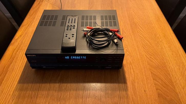 Philips DCC300 recorder deck z.g.a.n. met afstandsbediening, Audio, Tv en Foto, Walkmans, Discmans en Minidiscspelers, Overige typen