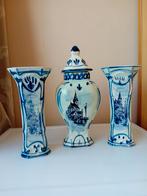 Delft blauw kaststel, Ophalen