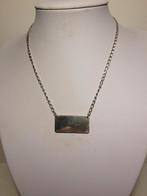 Zilveren ketting met vaste hanger, Met hanger, Gebruikt, Verzenden, Zilver