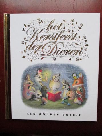 Boek: Het Kerstfeest der Dieren (een Gouden Boekje) beschikbaar voor biedingen
