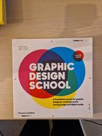 Graphic Design School - Engelstalige Editie, Boeken, Studieboeken en Cursussen, Nieuw, Alpha, HBO, David dabner