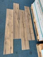 Prachtig Keramische houtlook tegels 120x20cm oak brown 110m2, Steen of Klei, 50 tot 150 cm, Nieuw, Ophalen of Verzenden