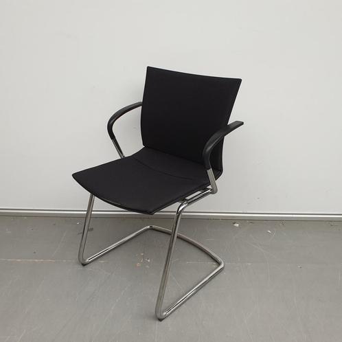 Ahrend 463 Sigurd Rothe vergaderstoel - nieuwe zwarte stof, Huis en Inrichting, Stoelen, Gebruikt