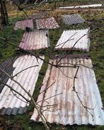 11 Oude golfplaten, Doe-het-zelf en Verbouw, Ophalen, Gebruikt, IJzer