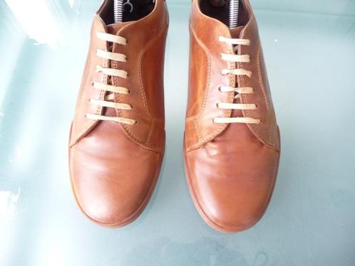 Bijzondere Van Lier schoenen. Maat 8,5 ( = 42,5), Kleding | Heren, Schoenen, Gedragen, Veterschoenen, Bruin, Ophalen of Verzenden