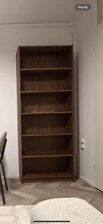 billy boekenkast bruin walnootpatroon, Huis en Inrichting, Kasten | Boekenkasten, Ophalen, Met plank(en), 200 cm of meer, Nieuw