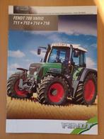 Folder Fendt 700 Vario 711, 712, 714 en 716, Ophalen of Verzenden, Gelezen, Tractor en Landbouw