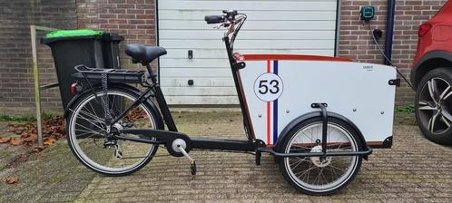 Babboe e-big bakfiets (goedgekeurd), Fietsen en Brommers, Fietsen | Bakfietsen, Zo goed als nieuw, Overige merken, 4 kinderen of meer