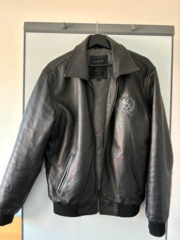 Vintage Redskins Leren Jas Jack Bomber beschikbaar voor biedingen