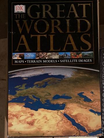 Boek - The Great World Atlas - DK beschikbaar voor biedingen