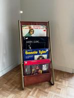 Vintage design krantenbak magazine tijdschrift LP organizer, Ophalen, Gebruikt