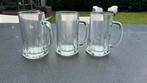 3 x halve liter bierpul, Verzamelen, Ophalen, Bierglas
