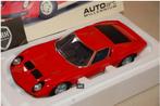 SALE !! LAMBORGHINI MIURA SV red Autoart 74543 WRH, Verzenden, Zo goed als nieuw, Auto, Autoart