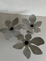 Vintage Ikea kandelaar Monica Mulder, Gebruikt, Ophalen of Verzenden, Metaal, Kandelaar