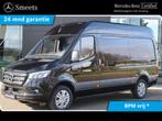 Mercedes-Benz Sprinter 317 CDI L2H2 LED 17"LM VOORBER. 3.5T, Stof, Gebruikt, Zwart, 4 cilinders