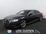 Audi A8 55 TFSI quattro Pro Line Plus 20 inch, Massage, Lede, 12 maanden, Euro 6, 2995 cc, Blauw
