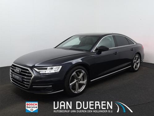 Audi A8 55 TFSI quattro Pro Line Plus 20 inch, Massage, Lede, Auto's, Audi, Bedrijf, Te koop, A8, 360° camera, 4x4, ABS, Achteruitrijcamera