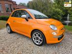 Fiat 500 0.9 TwinAir Lounge PANORAMA/leer, Auto's, Voorwielaandrijving, Euro 5, 86 pk, Gebruikt