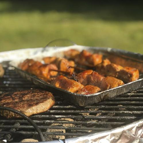 50 st. GRILLSCHALEN BBQ SCHAAL gloednieuw aluminium PROMO!, Tuin en Terras, Barbecue-accessoires, Nieuw, Ophalen of Verzenden