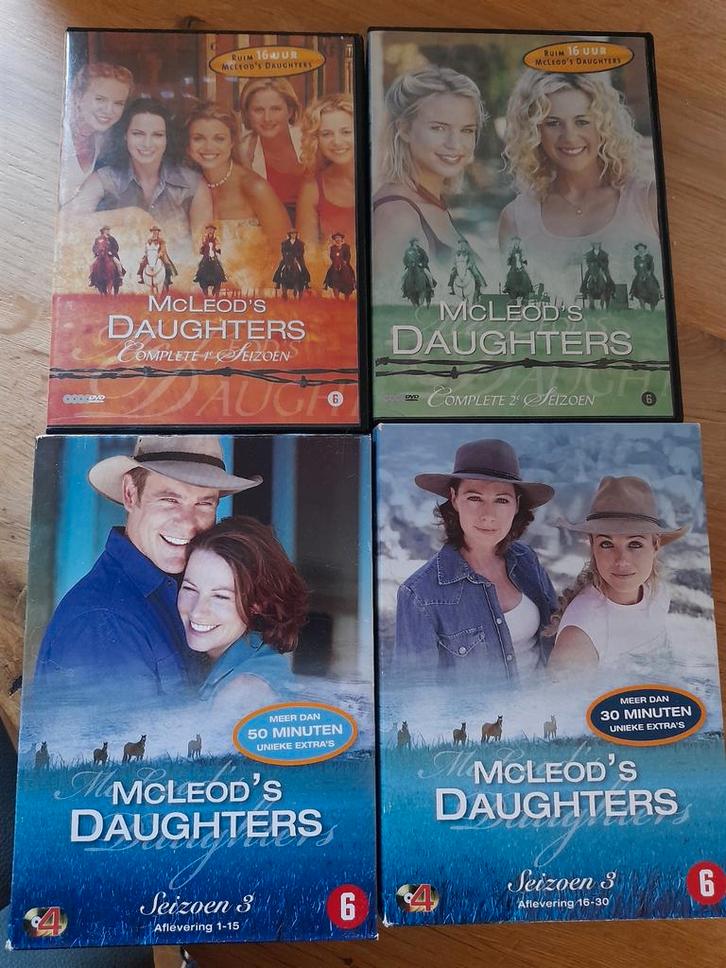 McLeods Daughters DVD Seizoen 1-8, Cd's en Dvd's, Dvd's | Tv en Series, Zo goed als nieuw, Drama, Boxset, Alle leeftijden, Ophalen of Verzenden