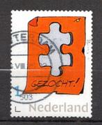 gestempelde zegel. jaar 2024 : puzzelstukje, Ophalen of Verzenden, Na 1940, Gestempeld