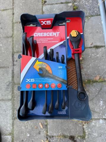 gereedschap Pro Ring en Steeksleutelset 7 delig beschikbaar voor biedingen