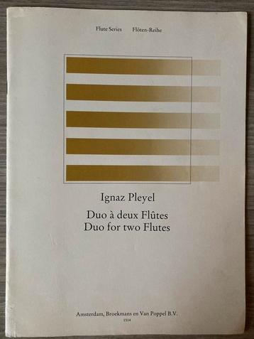 Ignaz Pleyel Duo for two Flutes beschikbaar voor biedingen