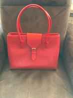 Knal rode tas NIEUW !! Krokodillenprint. mooi kado, Ophalen of Verzenden, Zo goed als nieuw, Rood