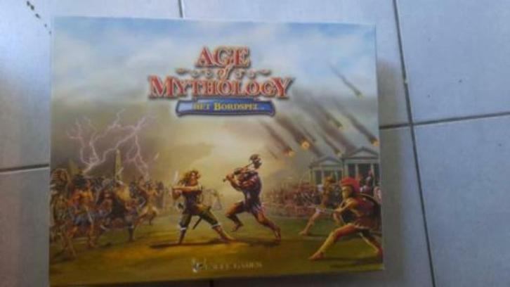 bordspel strategiespel Age of Mythologie tactiekspel van PC, Hobby en Vrije tijd, Gezelschapsspellen | Bordspellen, Nieuw, Een of twee spelers
