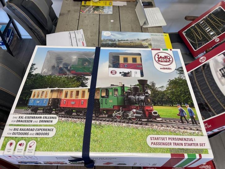 Nu ook LGB en Piko spoor G bij Modeltreinen Atelier, Hobby en Vrije tijd, Modeltreinen | Overige schalen, Nieuw, Treinset, Gelijkstroom