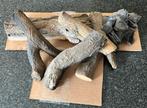 Gebruikte keramische hout blokken en kooltjes Bellfires, Ophalen of Verzenden, Gebruikt, Inbouwhaard, Gashaard
