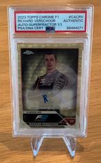 Richard Verschoor 1/1 Auto Superfractor 2023 Topps Chrome F1, Ophalen of Verzenden, Zo goed als nieuw, Plaatje
