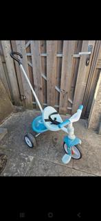 Smoby fiets met duwstang, Ophalen of Verzenden, Zo goed als nieuw, Duwstang