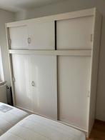 GRATIS Witte schuifdeurkast, Huis en Inrichting, Kasten | Kledingkasten, Ophalen, Gebruikt, 200 cm of meer, 150 tot 200 cm