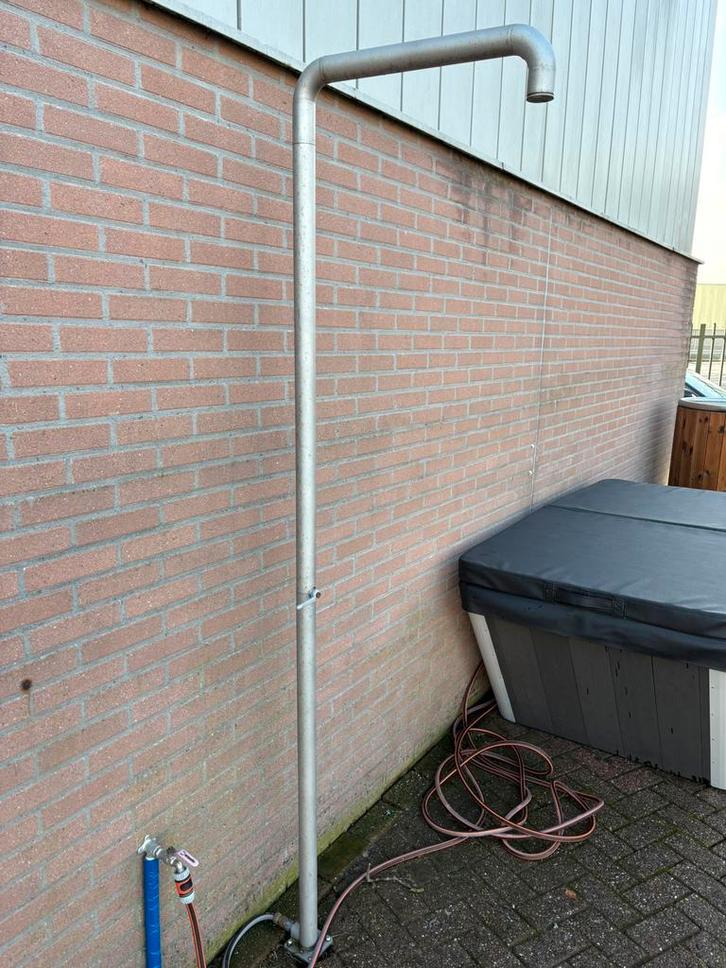 RVS Buitendouche, Tuin en Terras, Tuinmeubel-accessoires, Gebruikt, Ophalen