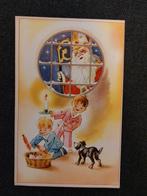 Sinterklaas ansichtkaart St. Nicolaas, Ophalen of Verzenden, 1940 tot 1960, Ongelopen, Kinderen