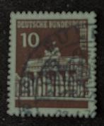 Berlin 1966 Brandenburger Tor Mi 286 gebruikt, Verzenden, Overige periodes, Gestempeld