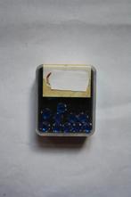 4 doosjes Make Me rijgstrass navette kristal sapphir 10x5mm, Verzenden, Nieuw, Overige typen