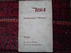 BSA Bantam D1 125cc D7 175cc 1959 instruction manual, Motoren, Ophalen of Verzenden, Overige merken