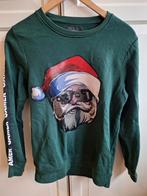 Foute kersttrui maat 158-164 gaming kerstman donkergroen, C&A, Trui of Vest, Ophalen of Verzenden, Zo goed als nieuw