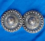 zeeuwse broekstukken Axel, Antiek en Kunst, Antiek | Goud en Zilver, Ophalen of Verzenden, Zilver