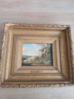 Albertus Verhoesen - Schapen in Weide met certificaat, Ophalen of Verzenden