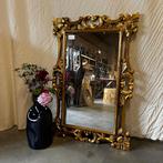 Barok Spiegel - houten lijst -120 x 80 cm- Goud - TTM Wonen, TTM Wonen, Meubels – (Perzische) Tapijten en Woonaccessoires, Nieuw