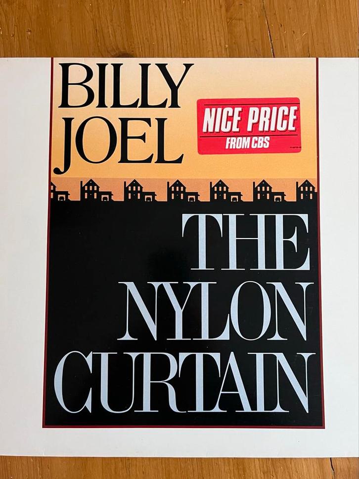 Billy Joel - The Nylon Curtain LP, Cd's en Dvd's, Vinyl | Rock, Poprock, Ophalen of Verzenden