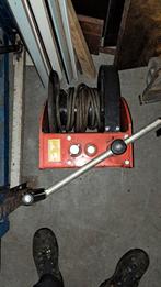 zware Hadef draadlier, lier 2 ton, Doe-het-zelf en Verbouw, Ophalen, Gebruikt