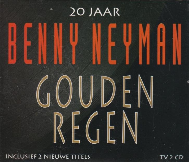 Benny Neyman - 20 Jaar Benny Neyman Gouden Regen - 2CD, Cd's en Dvd's, Cd's | Nederlandstalig, Zo goed als nieuw, Levenslied of Smartlap