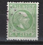 Nr 8 gebruikt Willem III 1870 Nederlands Indie voor 10% CW, Verzenden, Gestempeld, Nederlands-Indië