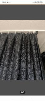 Zwarte Overgordijnen 100x250cm, Huis en Inrichting, Gebruikt, 200 cm of meer, Zwart, Elegant